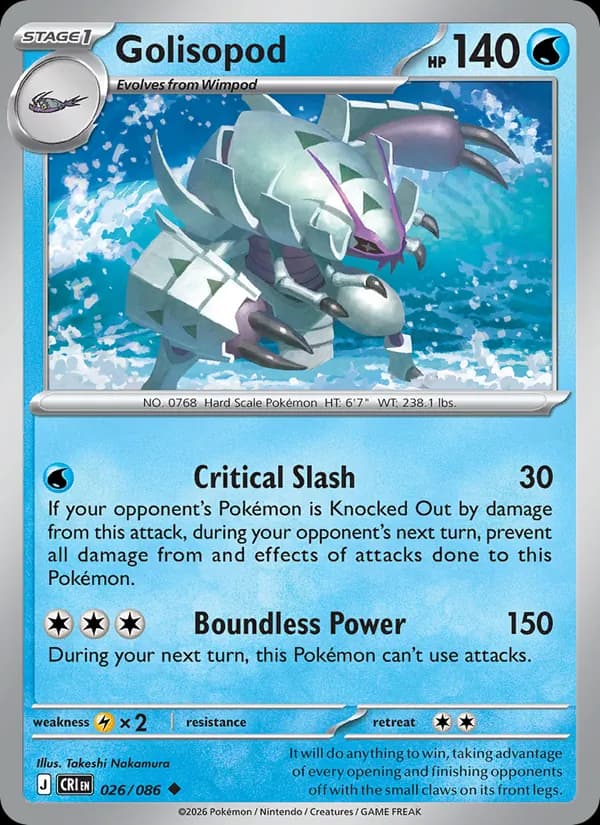 Golisopod 026/86, Chaos Rising