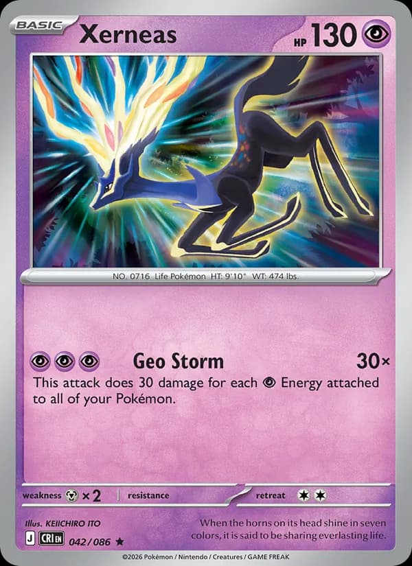 Xerneas 042/86, Chaos Rising