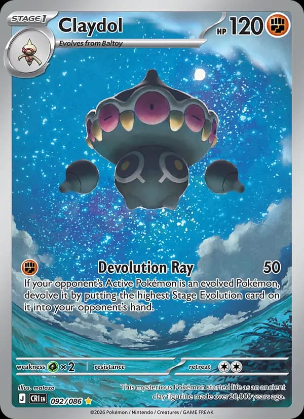 Claydol 092/86, Chaos Rising