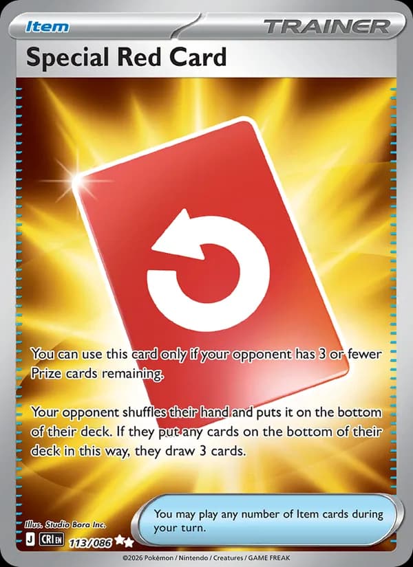 Special Red Card 113/86, Chaos Rising
