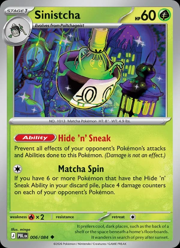 Sinistcha 006/84, Pitch Black