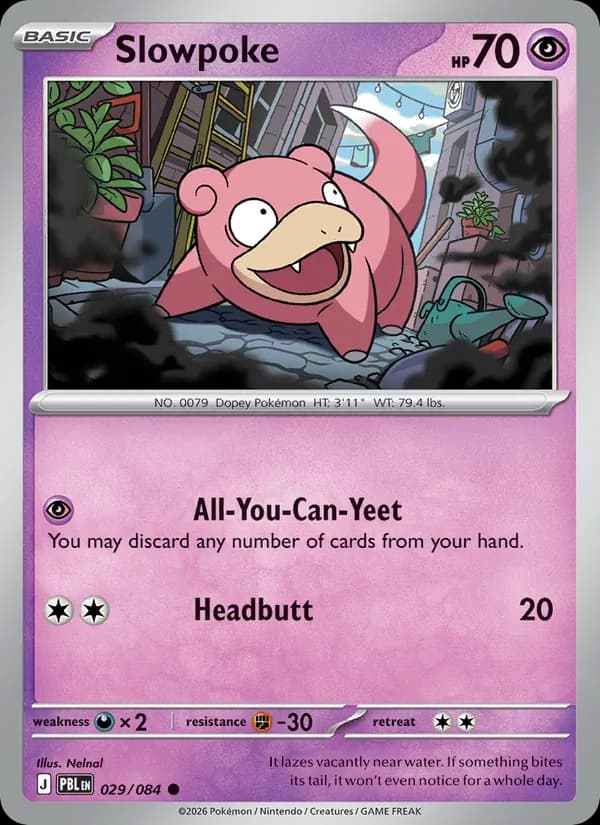 Slowpoke 029/84, Pitch Black