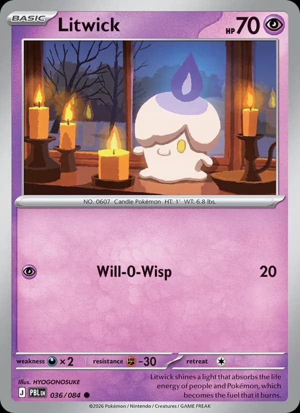 Litwick 036/84, Pitch Black