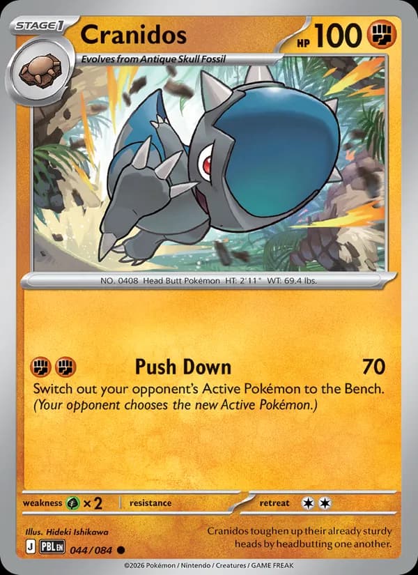 Cranidos 044/84, Pitch Black