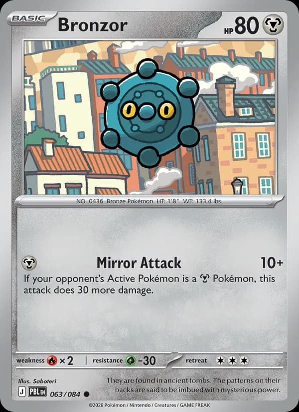 Bronzor 063/84, Pitch Black