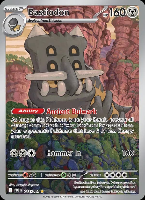 Bastiodon 093/84, Pitch Black