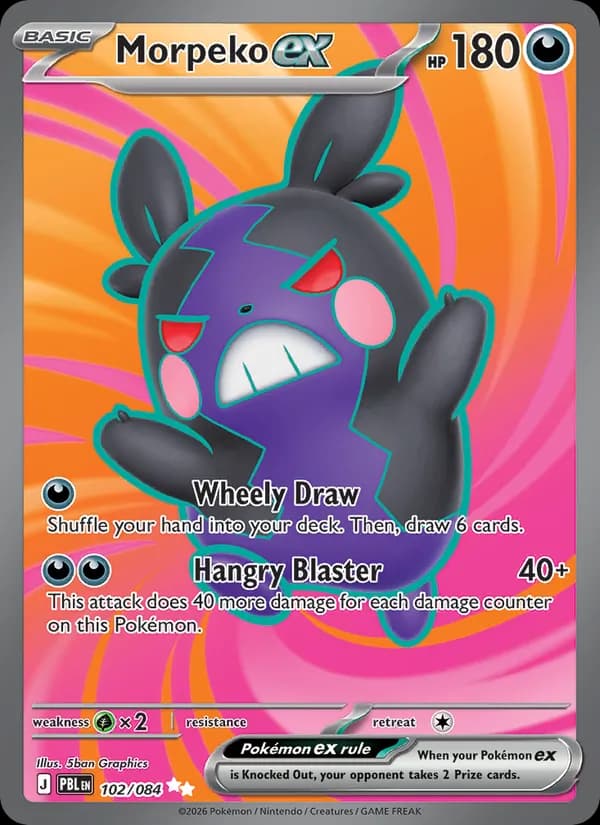Morpeko ex 102/84, Pitch Black
