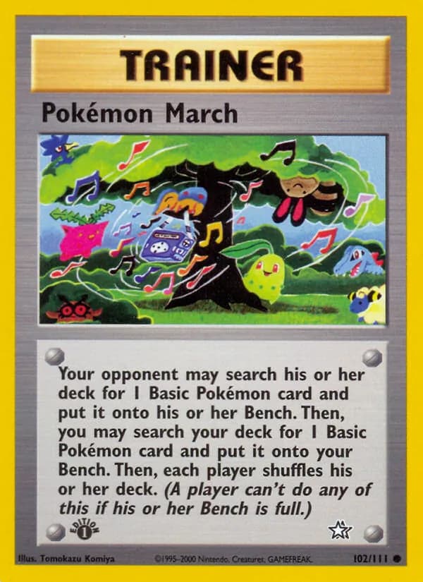 Pokémon March 102/111, Neo Genesis
