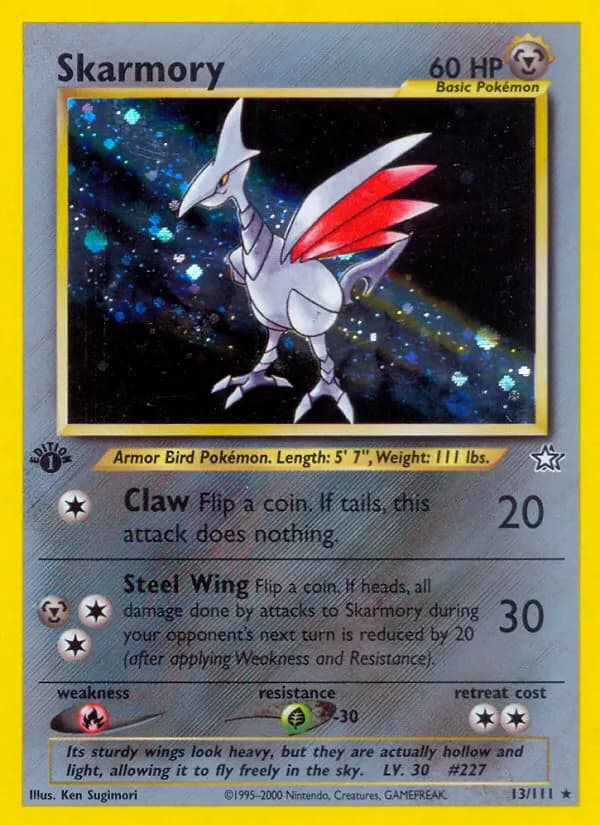 Skarmory 13/111, Neo Genesis