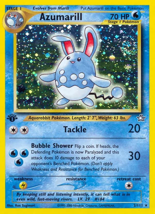 Azumarill 2/111, Neo Genesis