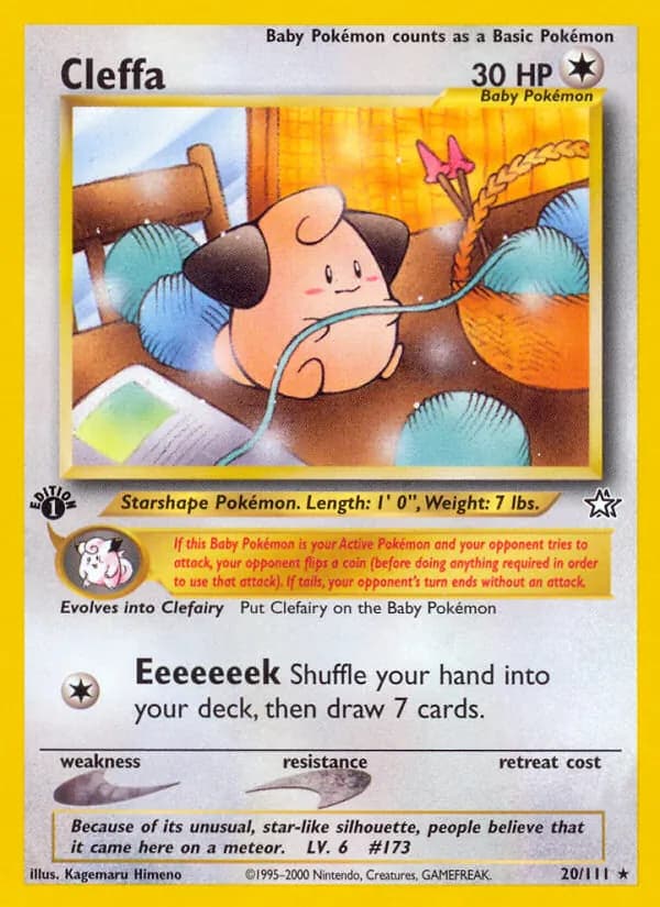 Cleffa 20/111, Neo Genesis