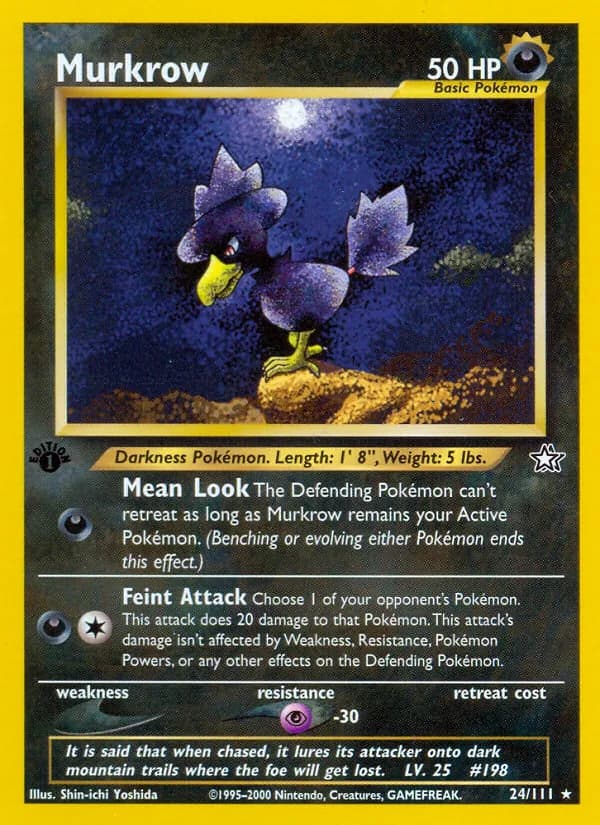 Murkrow 24/111, Neo Genesis