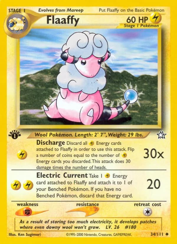 Flaaffy 34/111, Neo Genesis