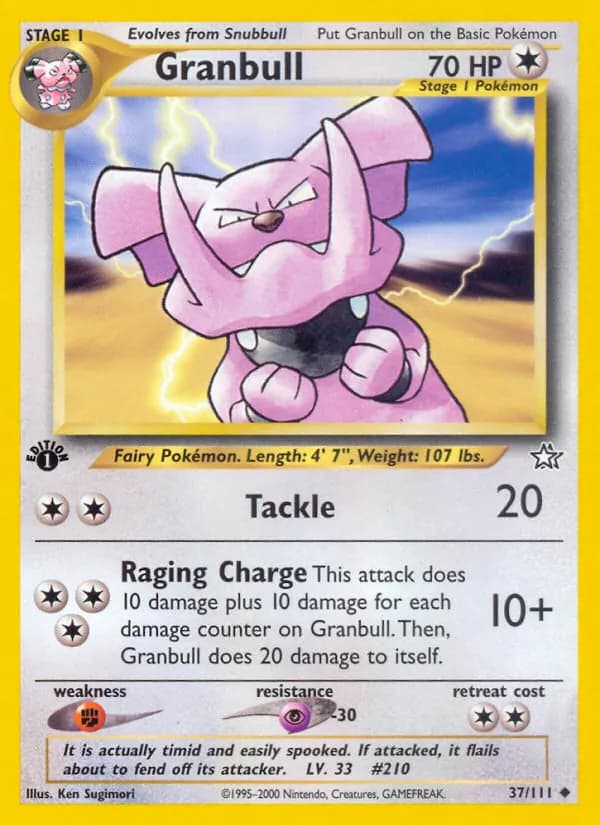 Granbull 37/111, Neo Genesis