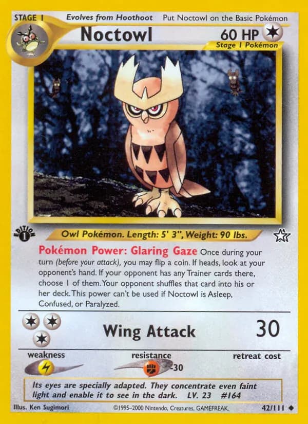 Noctowl 42/111, Neo Genesis