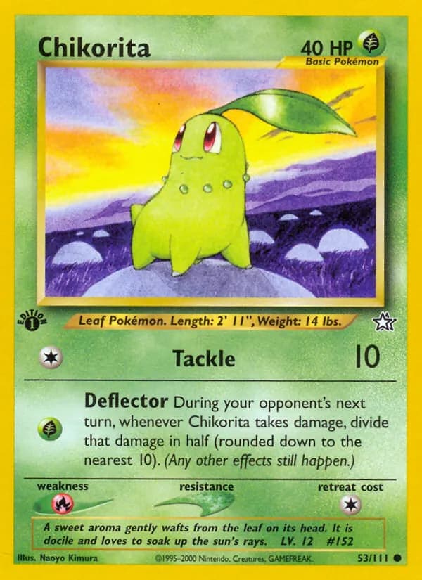 Chikorita 53/111, Neo Genesis