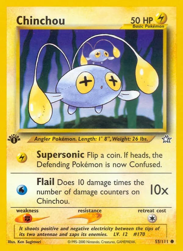 Chinchou 55/111, Neo Genesis