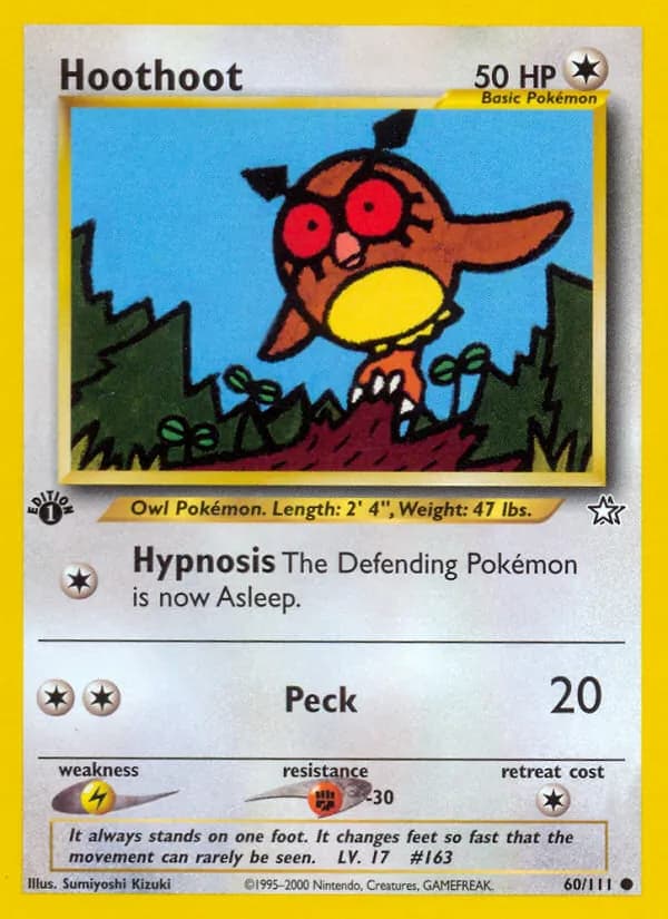 Hoothoot 60/111, Neo Genesis