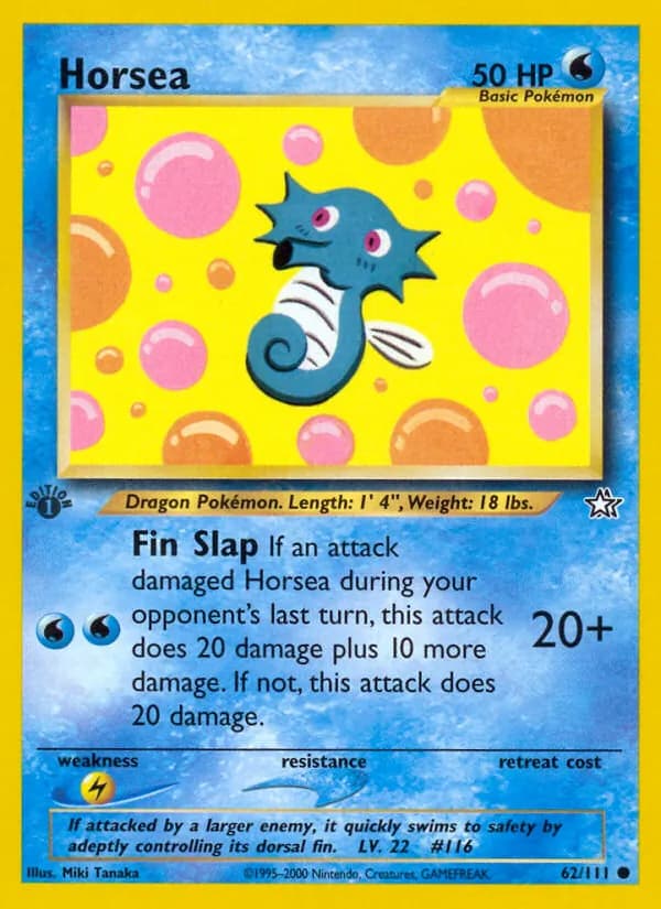 Horsea 62/111, Neo Genesis