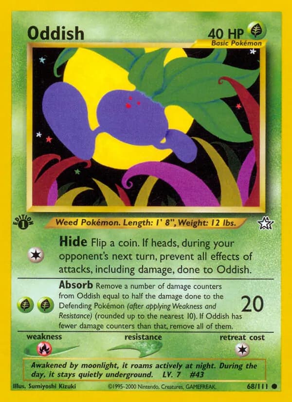 Oddish 68/111, Neo Genesis