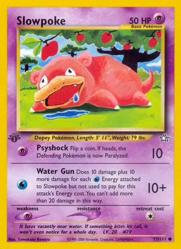 Slowpoke 73/111, Neo Genesis