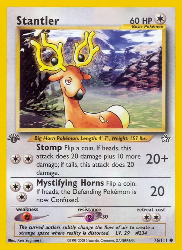 Stantler 76/111, Neo Genesis
