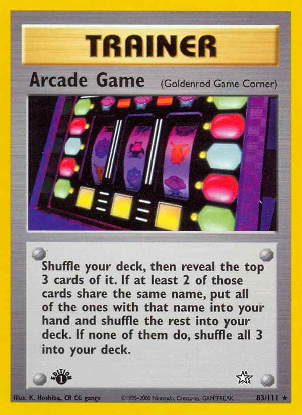 Arcade Game 83/111, Neo Genesis