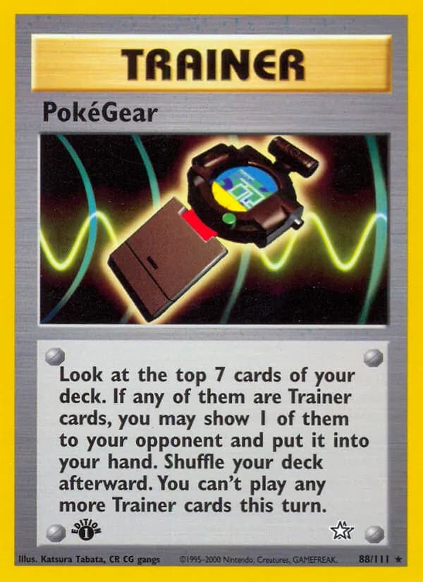 PokéGear 88/111, Neo Genesis