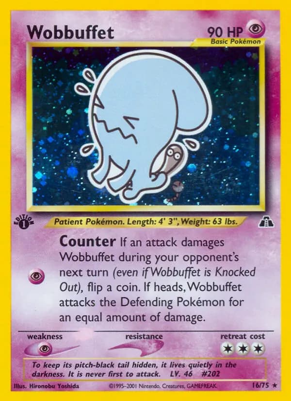 Wobbuffet 16/75, Neo Discovery