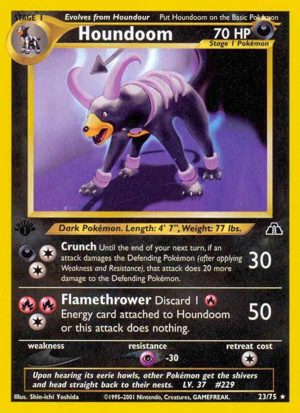 Houndoom 23/75, Neo Discovery
