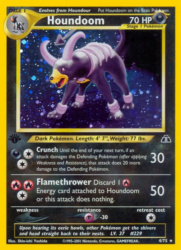 Houndoom 4/75, Neo Discovery