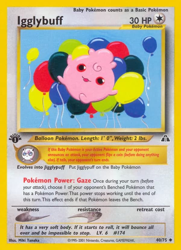 Igglybuff 40/75, Neo Discovery