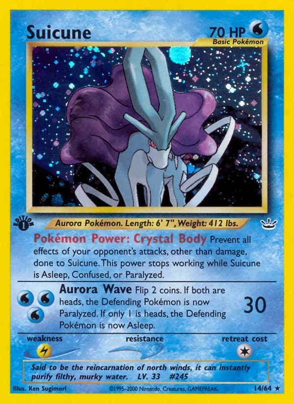 Suicune 14/64, Neo Revelation