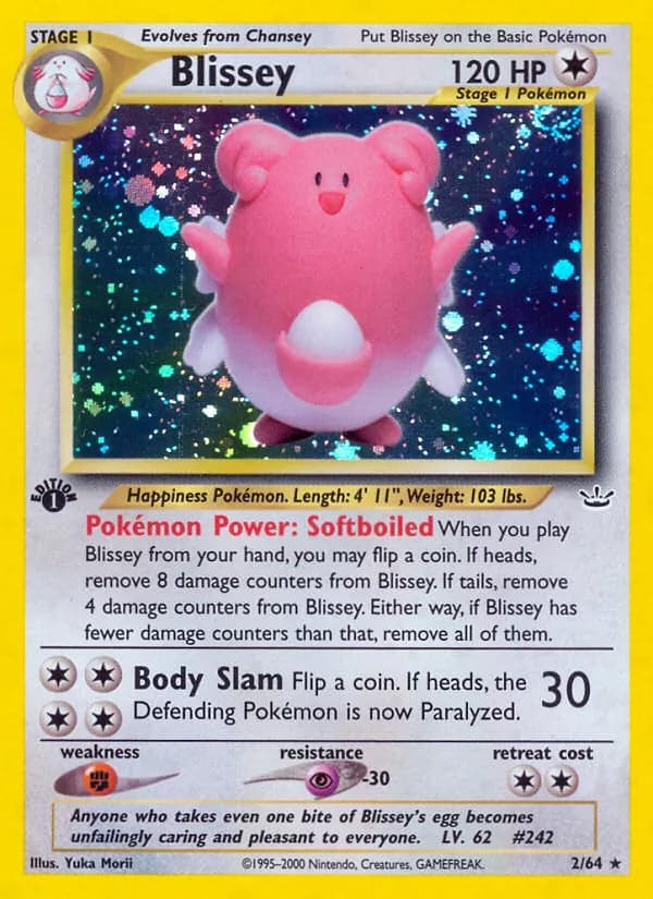 Blissey 2/64, Neo Revelation