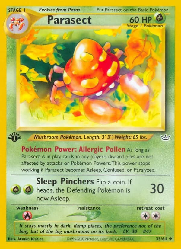 Parasect 35/64, Neo Revelation