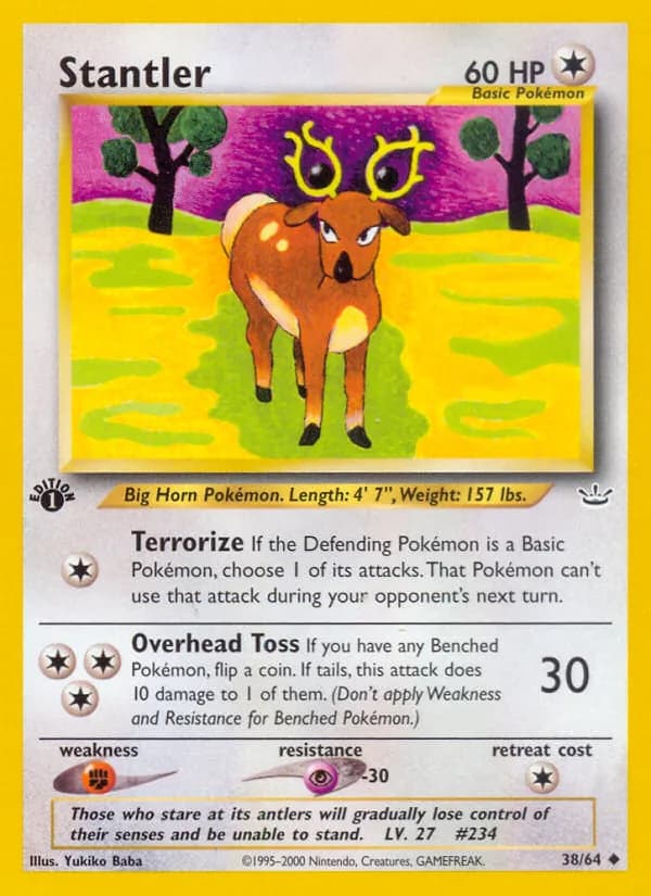 Stantler 38/64, Neo Revelation
