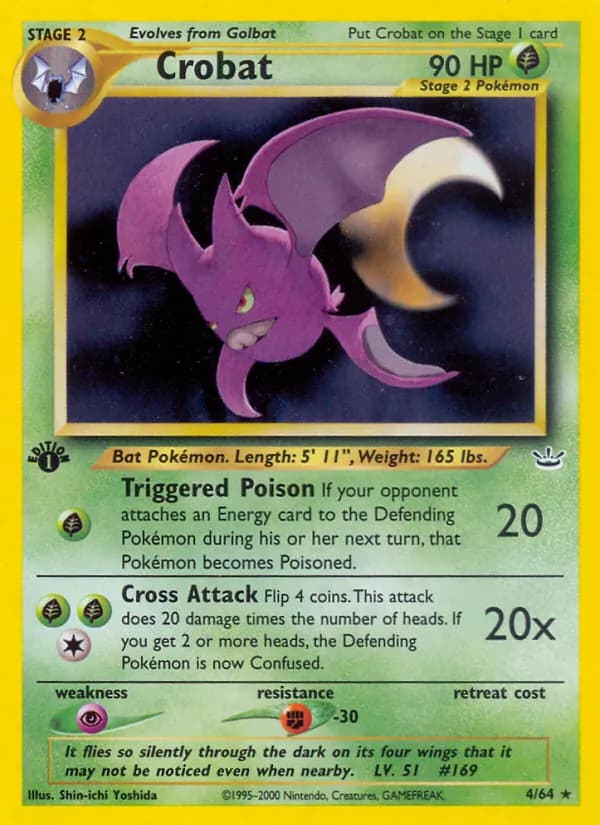 Crobat 4/64, Neo Revelation