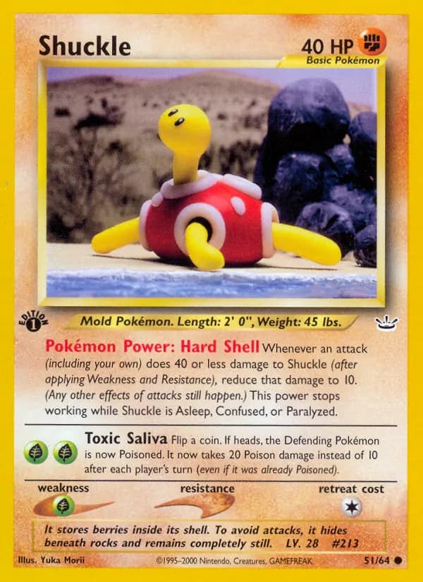 Shuckle 51/64, Neo Revelation