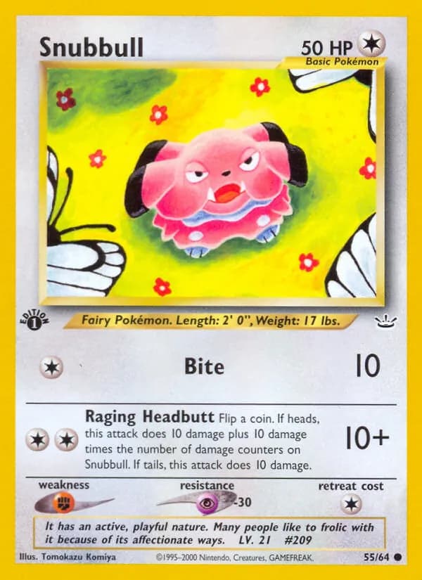 Snubbull 55/64, Neo Revelation