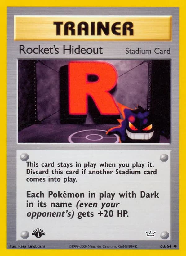 Rocket's Hideout 63/64, Neo Revelation