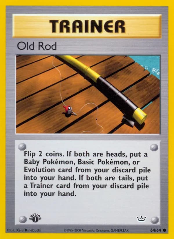 Old Rod 64/64, Neo Revelation