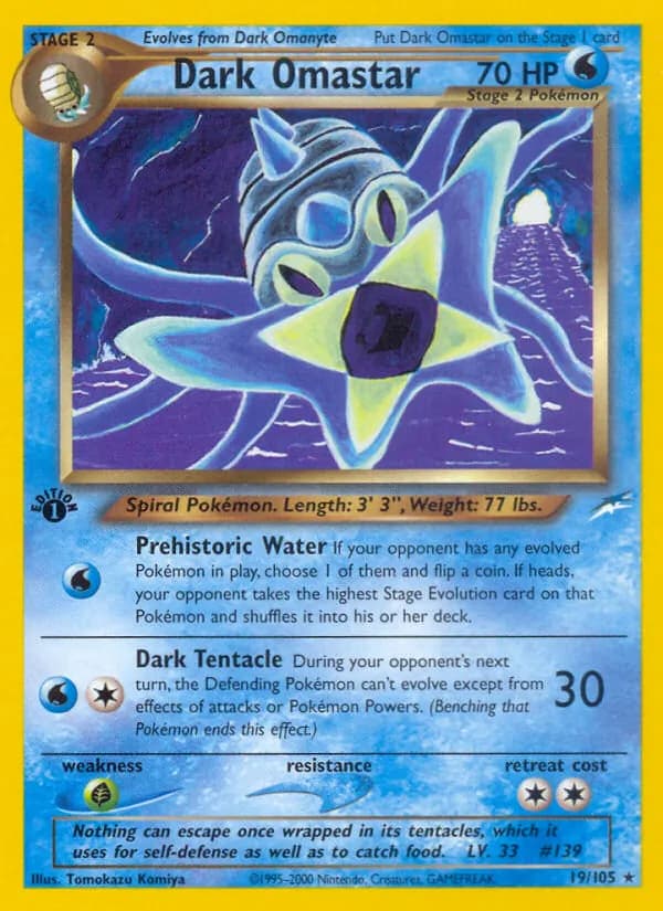 Dark Omastar 19/105, Neo Destiny