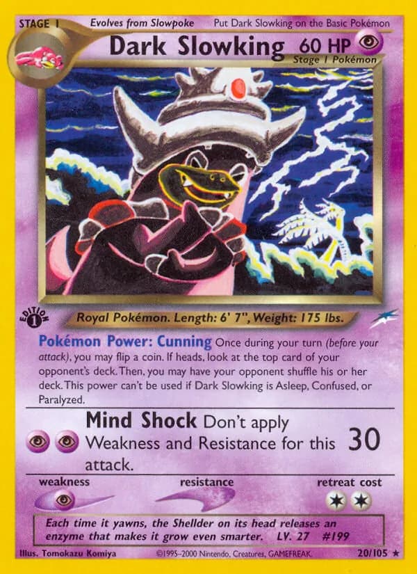 Dark Slowking 20/105, Neo Destiny