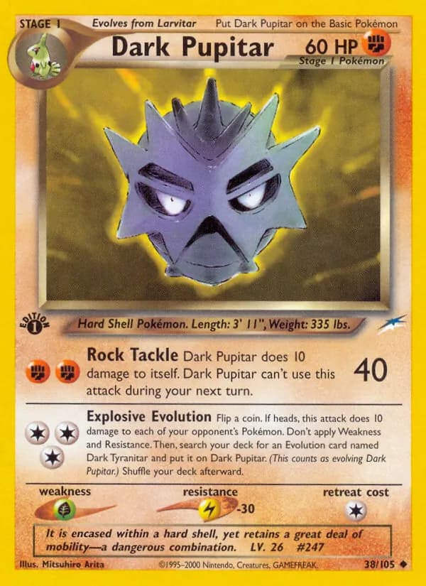 Dark Pupitar 38/105, Neo Destiny