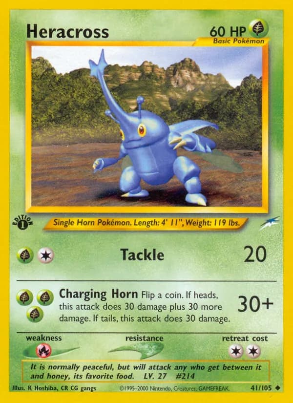 Heracross 41/105, Neo Destiny