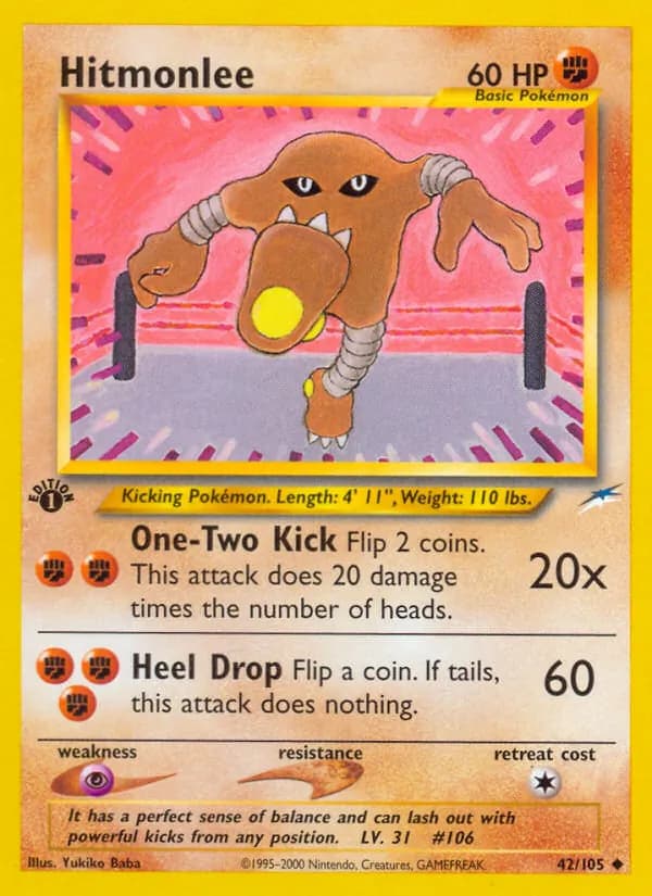 Hitmonlee 42/105, Neo Destiny