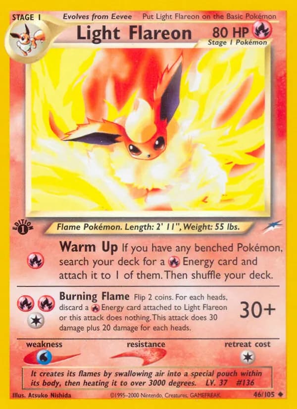 Light Flareon 46/105, Neo Destiny