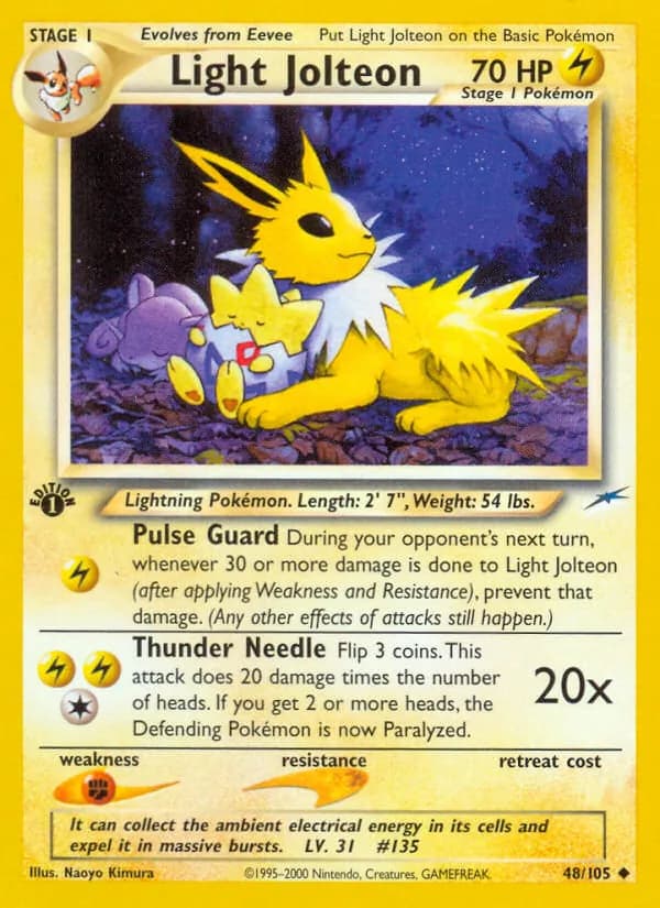 Light Jolteon 48/105, Neo Destiny