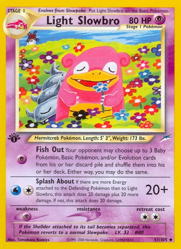 Light Slowbro 51/105, Neo Destiny