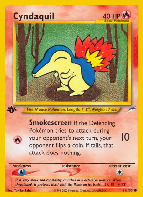 Cyndaquil 61/105, Neo Destiny